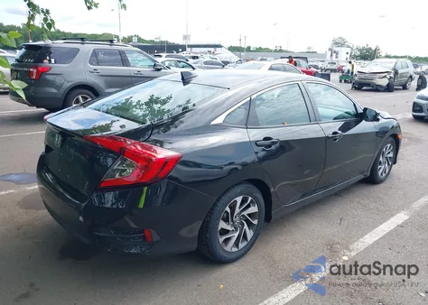 2017 Honda Civic Ex z USA, uszkodzony, nr VIN 2HGFC2F7XHH554964